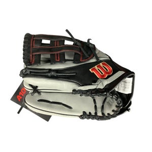 Used Wilson A1000 BB/SB Glove LH Throw Grey 12 1/2" 11479-S000380720