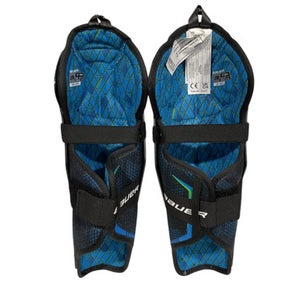 Used Bauer X Junior Shin Guards Black 12" 11847-S000026355