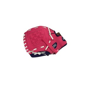 Used Rawlings PLAYER SERIES BB/SB Glove LH Throw Pink 10" 11847-S000026388