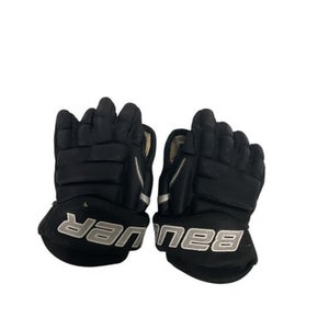 Used Bauer Youth Gloves Black 10" 11847-S000026374
