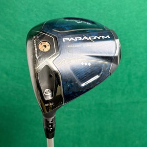 LH Callaway Paradym Triple Diamond 9 Driver Aldila Ascent 60-X Extra Stiff