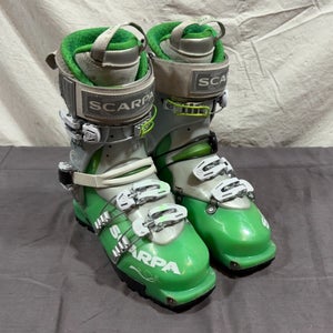 Scarpa GEA Tech Pin Women's Alpine Ski Touring Boots Inuition Liners MDP 25 US 8