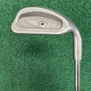 PING Eye 2 Black Dot Pitching Wedge PW Men's Right Hand Stiff Flex Steel Shaft