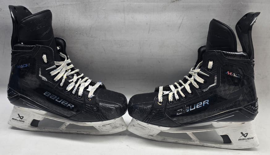 Bauer Mach Pro Stock Skates 7 D Used NCAA (13967)