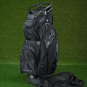 SUN MOUNTAIN C130 CART BAG 14 WAY DIVIDERS, BLACK ~ L@@K!!