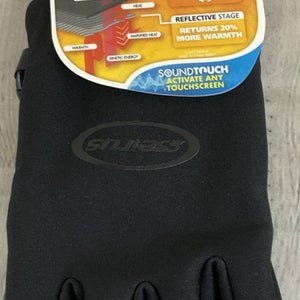 Seirus Mens Extra Large Heatwave Reflective Lining Soundtouch All Weather Gloves