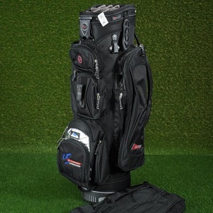 DATREK 06 BRIGHTON IDS-14 CART BAG 14 WAY DIVIDERS, BLACK W, LOGO ~ BRAND NEW!!