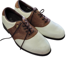 Used Foot Joy Mens Golf Shoes White Senior 8.5 11497-C000144823