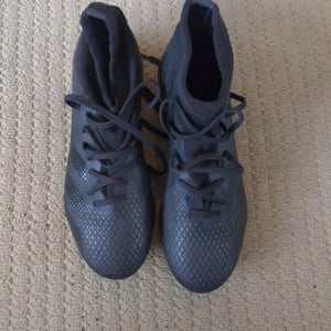 Black Adidas Predator Soccer Men's Size M 7.0 (W 8.0) Adult Cleats (Used)
