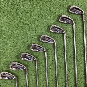 Ping G30 Iron Set 4-PW UW Red Dot CFS Distance Regular Flex Steel RH