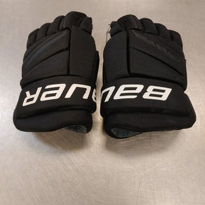 Bauer (Used) Black Junior 12" Gloves