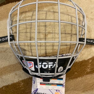 Jofa 386 Cage Junior OSFA White