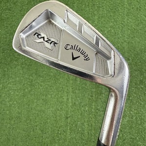 Callaway Razr X Forged 4 Iron True Temper Black Gold Stiff Flex Steel +1/2 Long