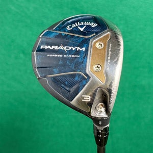 Callaway Paradym 15 Fairway 3 Wood Mitsubishi C6 Series Red 60 Graphite Regular