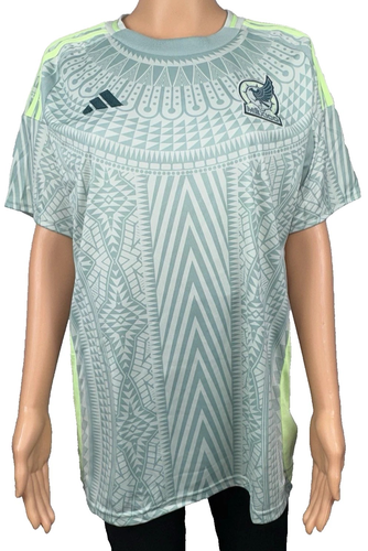Adidas Jersey Womens XL Mexico National EL TRI Team 2024 Green Soccer Futbol