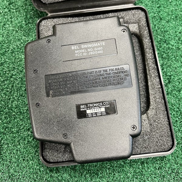 BEL SwingMate G460 Golf Swing Trainer Launch Monitor With Case & Instructions