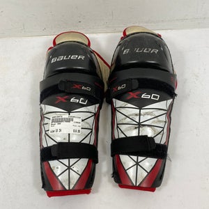 Used Bauer X60 10" Ice Hockey Shin Guards