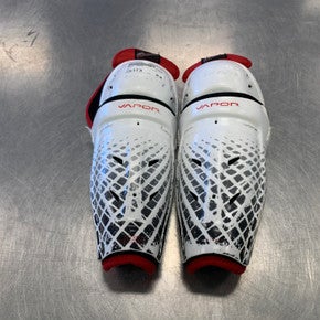 Used Bauer Vapor 9 1 2" Hockey Shin Guards