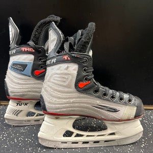 Used Bauer Thg Youth 10.0 Ice Hockey Skates