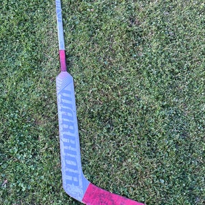 Intermediate Warrior Ritual V1 SR Regular Goalie Stick 23.5" Paddle  (Used)