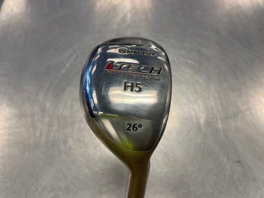 Used Maltby Ltech 5 Hybrid Senior Flex Graphite Shaft Hybrid Clubs