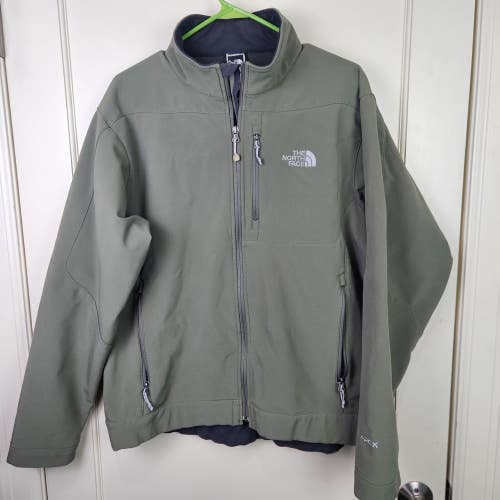 The North Face Apex Bionic Softshell Jacket Coat Men's Size: L Sage Green