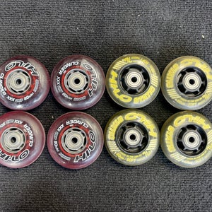 8x Bauer Revision Inline Hockey Roller Wheels