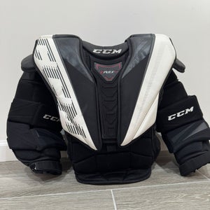 Large  2024 CCM Extreme Flex 5.9 Goalie Leg Pads Pro Stock (Used)
