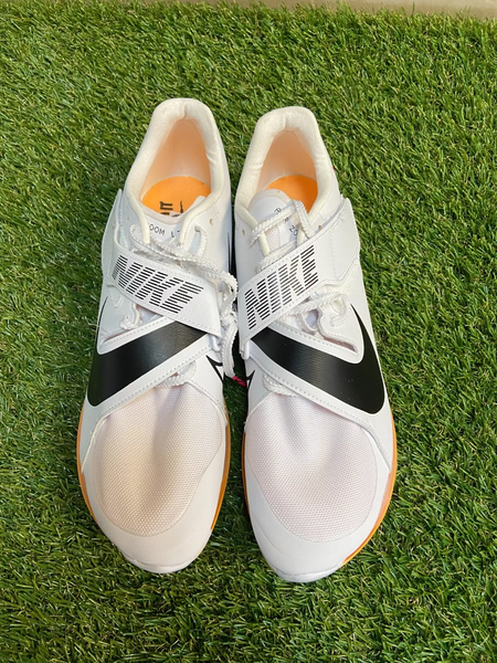 Nike Air Zoom Long‎ Jump LJ Elite Mens Track Spikes White CT0079-101 New Sz 10 Nike Air Zoom LJ Elite Track & Field Jumping Spikes Men Size  main image 3