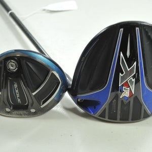 Callaway XR 16 9* Driver and Rogue 3+ Fairway Wood Set Stiff Flex RH # 194218