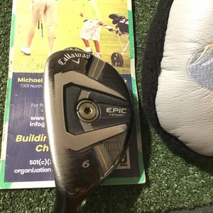 Callaway Left Handed Ladies Epic Star 6 Hybrid Grand Bassara h55 Graphite (38)