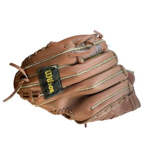 Used Wilson SNAP ACTION BB/SB Glove RH Throw Brown 12" 11479-S000393707