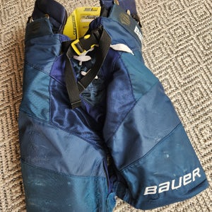 Junior Large Bauer Supreme 3S Hockey Pants (Used)