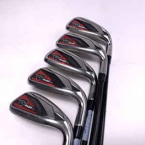 Callaway Razr HL Iron Set 7-PW+AW Senior Graphite Mens RH