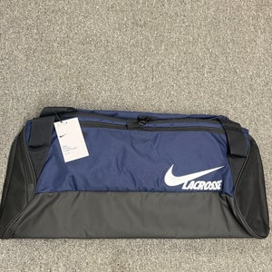 Nike dodge Lacrosse duffle bag , Navy Blue