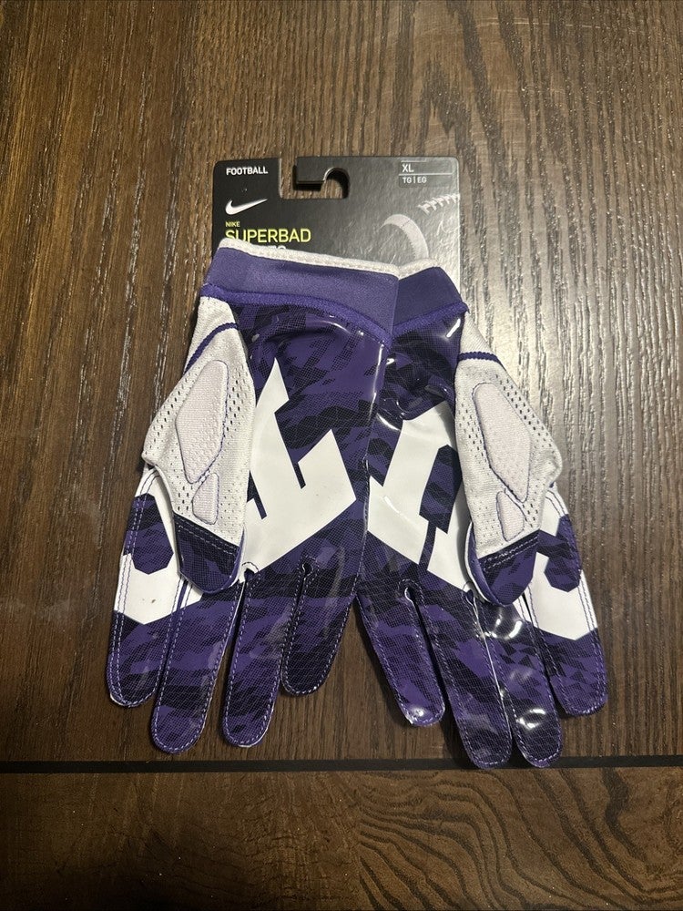 3XL Purple New Adult Nike Superbad Gloves | SidelineSwap | Buy and