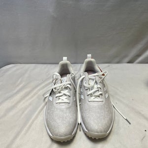 Adidas (Used) Size M 5.0 (W 6.0) White Women's Golf Shoes
