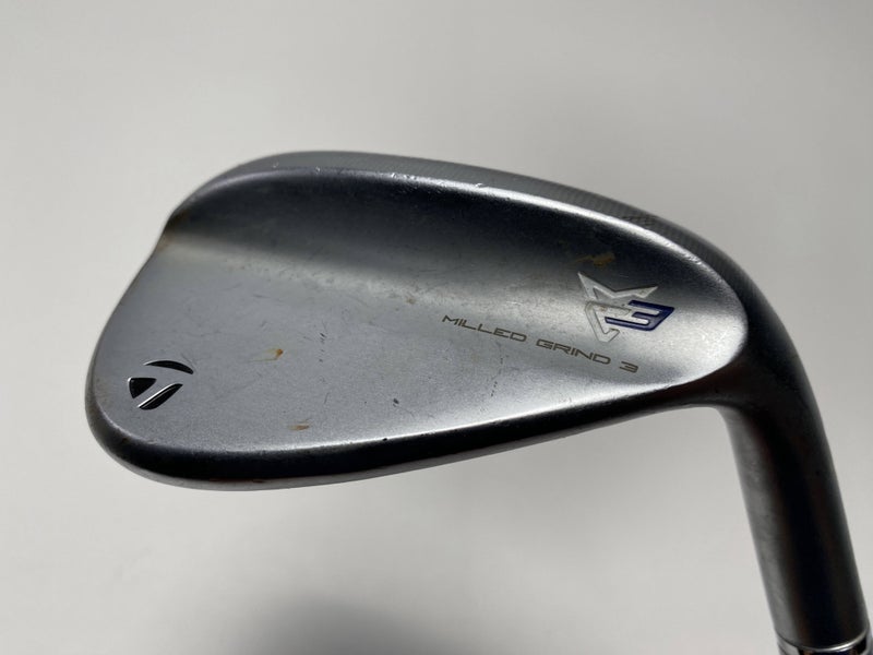 TaylorMade Milled Grind 3 Raw Chrome 56* 12 TT DG S200 Tour Issue Wedge RH