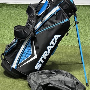NEW Strata Plus Womens Carry Stand Golf Bag 7-Way Divider w/ Rain Hood