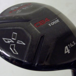 Tour Edge Exotics CB4 Tour 4 wood 16.5* (Aldila RIP, Stiff) 4w Golf Club