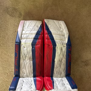 36"  2024 True Catalyst PX3 Pro Goalie Leg Pads Pro Stock (Used)