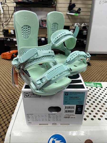 ウィンタースポーツ UNION ビンディングTRILOGY SEAFOAM GREEN Sサイズ