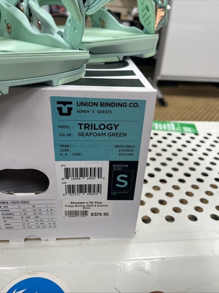 UNION ビンディングTRILOGY SEAFOAM GREEN Sサイズ 【公式通販】
