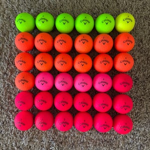 Callaway Supersoft Balls 36 Pack (3 Dozen) (Used)