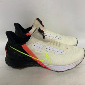 Nike (Used) Size M 10.0 (W 11.0) White Men's Golf Shoes