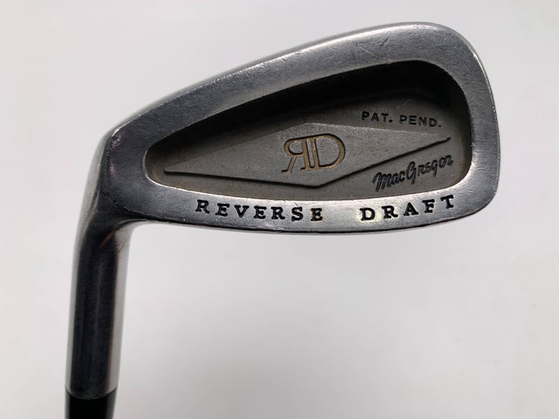 Macgregor Reverse Draft Single 8 Iron Regular Steel Mens LH