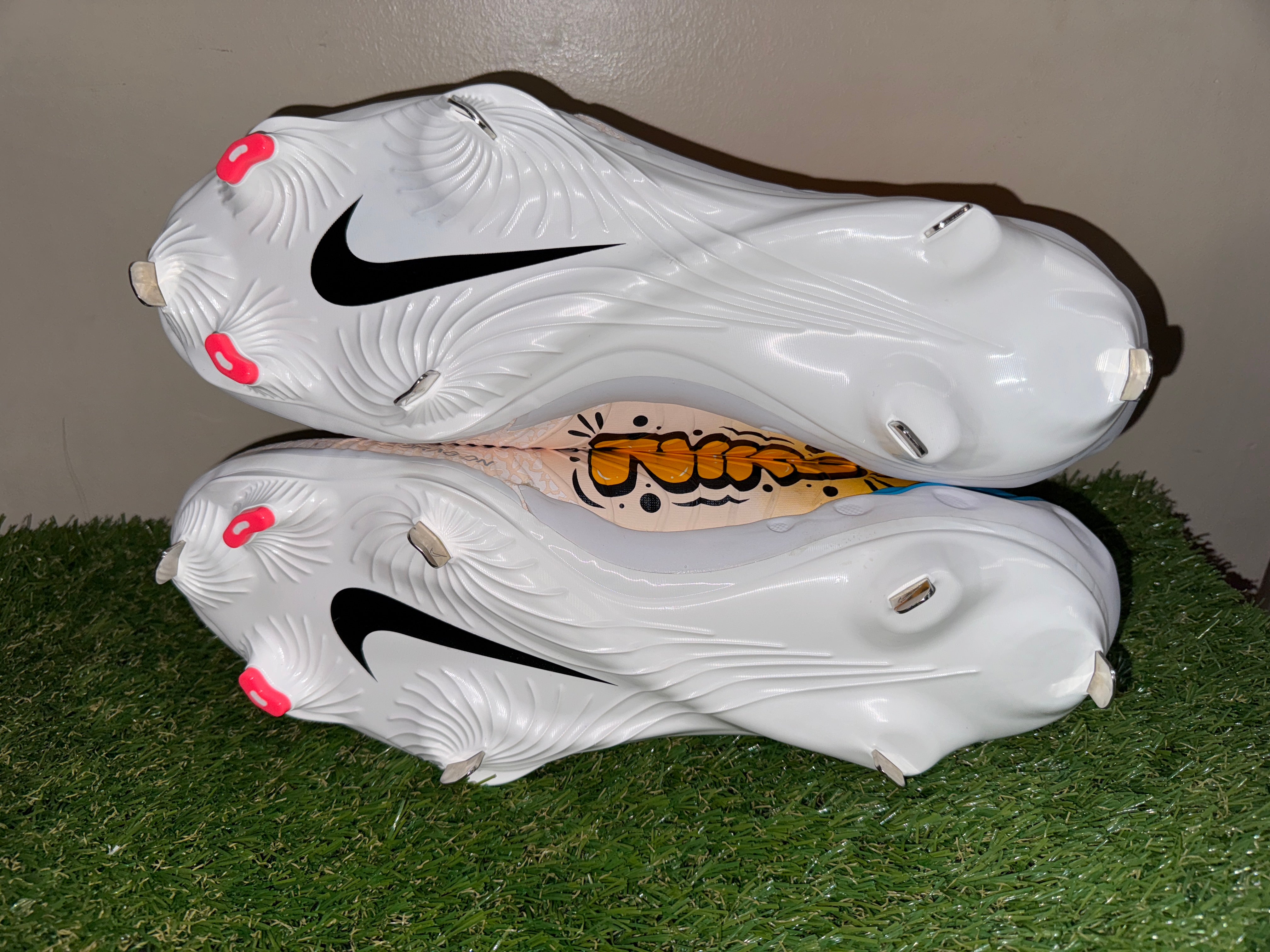 Nike Alpha Huarache NXT Jackson Merrill PE Men Size 15 RBI Baseball Cleats NEW Nike Alpha Huarache NXT Jackson Merrill PE Baseball Cleats  main image 3