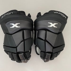 Senior Bauer Vapor X Hockey Gloves Black 14”