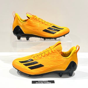 Adidas Adizero Football Cleats Collegiate Gold Size 11.5 Mens HP6598 Yellow