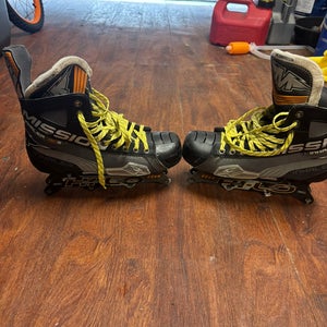 Mission Inhaler ac5 Inline Skates Wide Width Size 9.5 (Used)